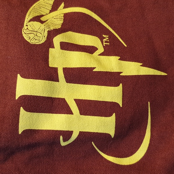 Harry Potter canvas tote shoulder bag Hogwarts Express, good preloved condition - Picture 11 of 17